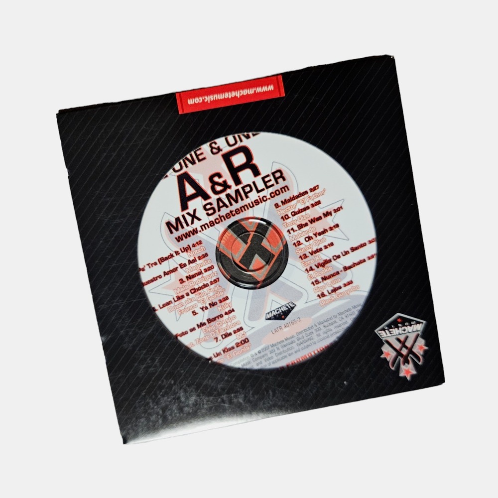 Various - The One & Only A&R Mix Sampler Machete Music 2007 LATR 401652 Latin CD